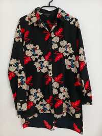 Piękna koszula bluzka kwiaty Topshop 40 L