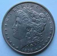 США 1 доллар 1898 Доллар Моргана Morgan Dollar Серебро