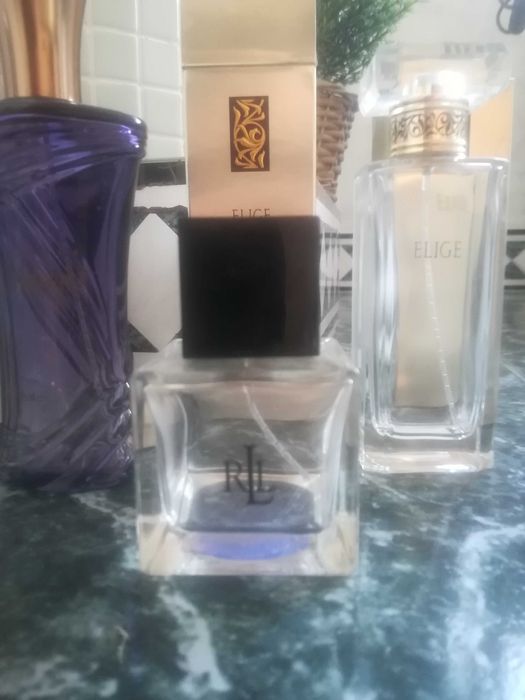 Frascos perfume van cleef CH carolina Escada Gucci Jean Paul