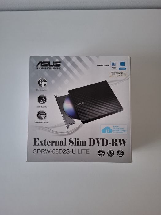 Leitor de DVD-RW Asus