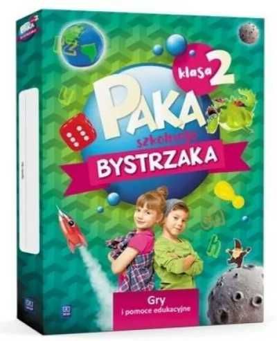 Paka szkolnego bystrzaka SP 2 Gry i pomoce edu. - praca zbiorowa