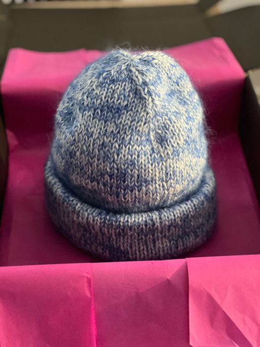 Czapka dwustronna/podwójna z moherem