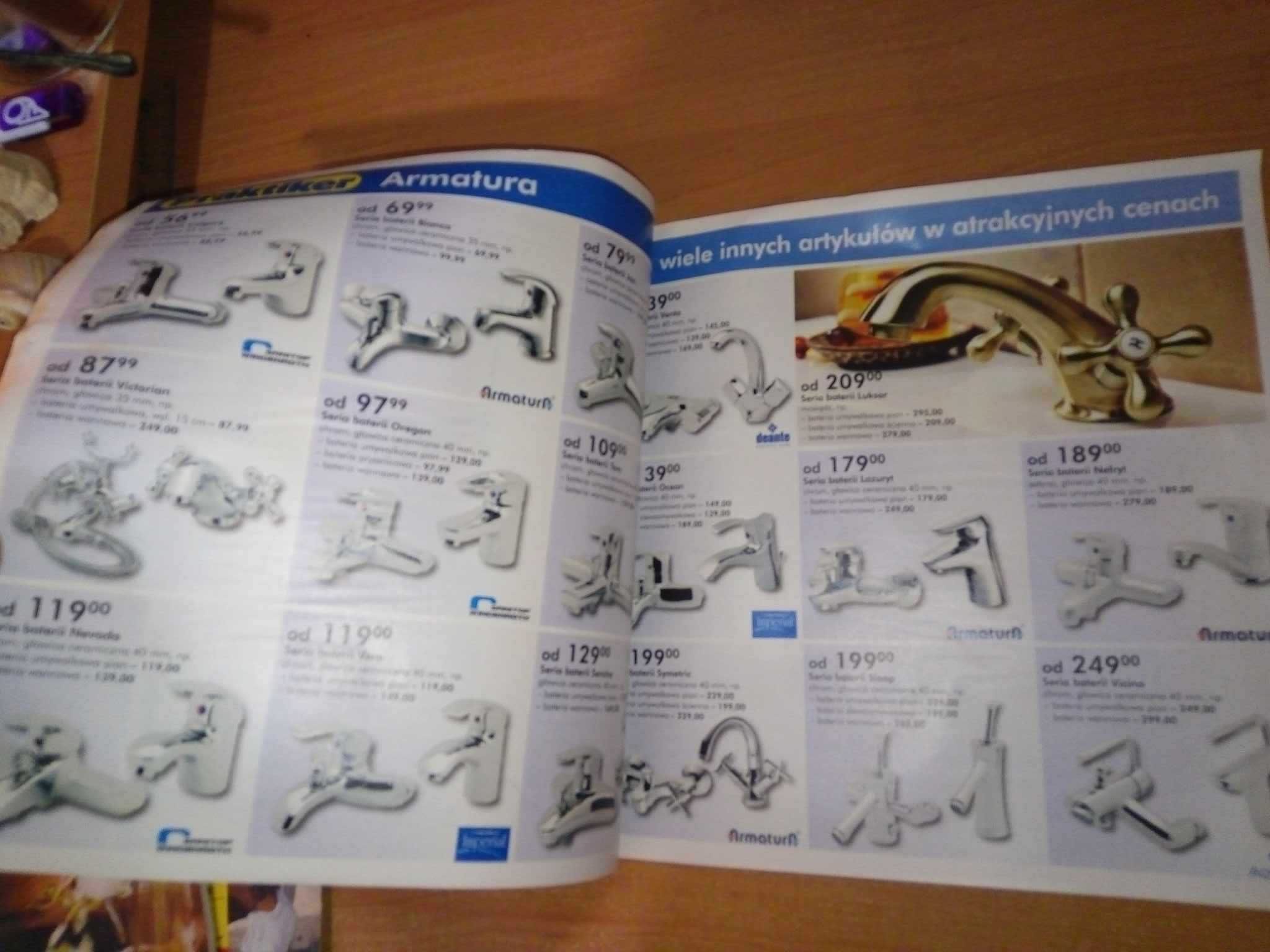 Katalog Praktiker Łazienka 2007 czasopismo budowlane gazeta market