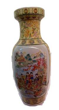 4 Vasos de Arte Asiática em Porcelana da China  - 1950-59