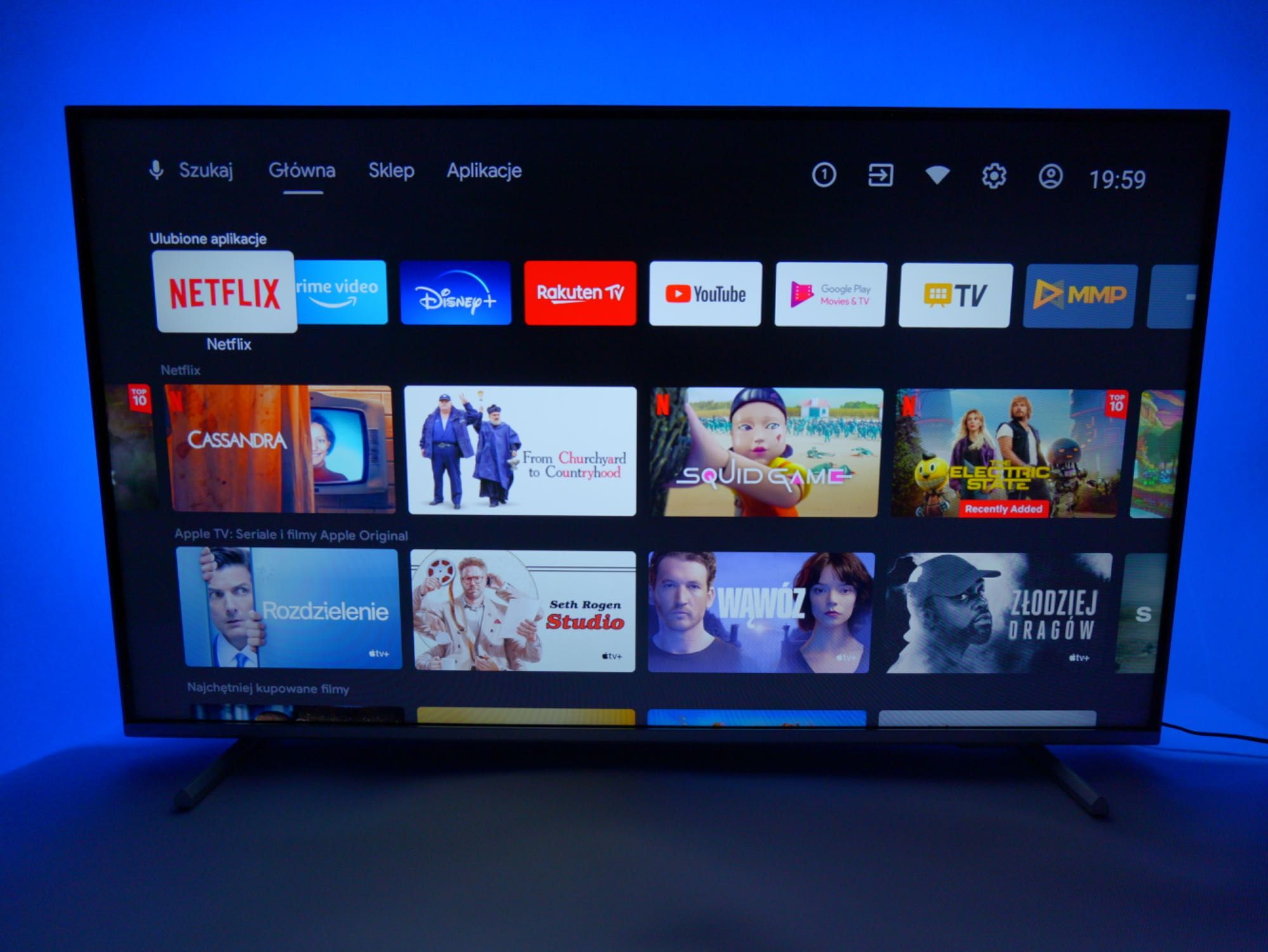 Telewizor PHILIPS 43” 4K UHD Ambilight – stan bardzo dobry