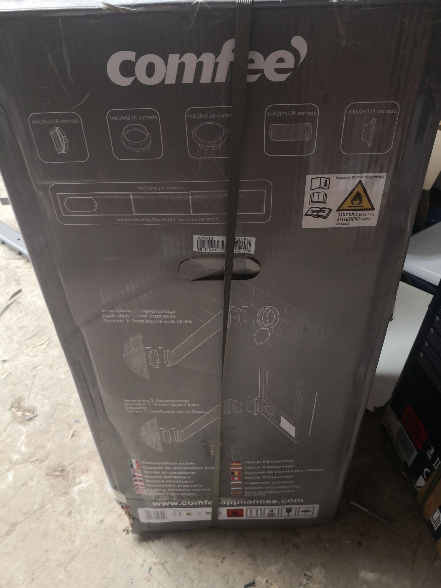 Компресорний кондиціонер Comfee Mobiles Klima MPPH-07CRN7.7000BTU 2.0k