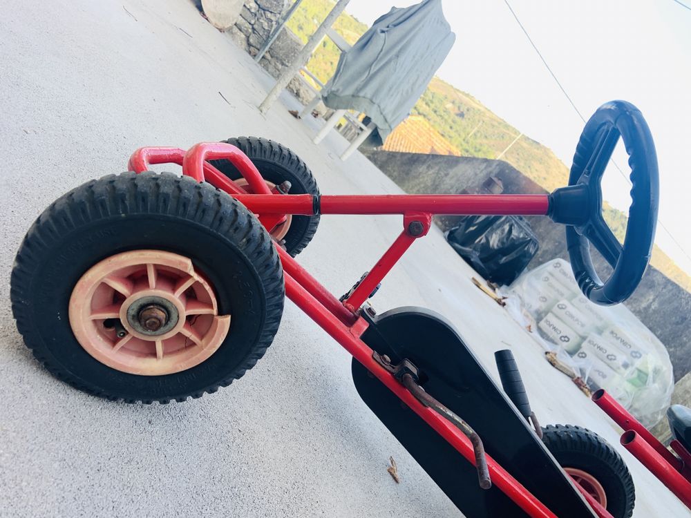 Mini kart de pedalar