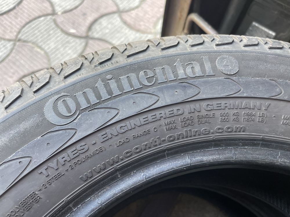 Шины 215/65 R15 Continental б/у пара лето U3
