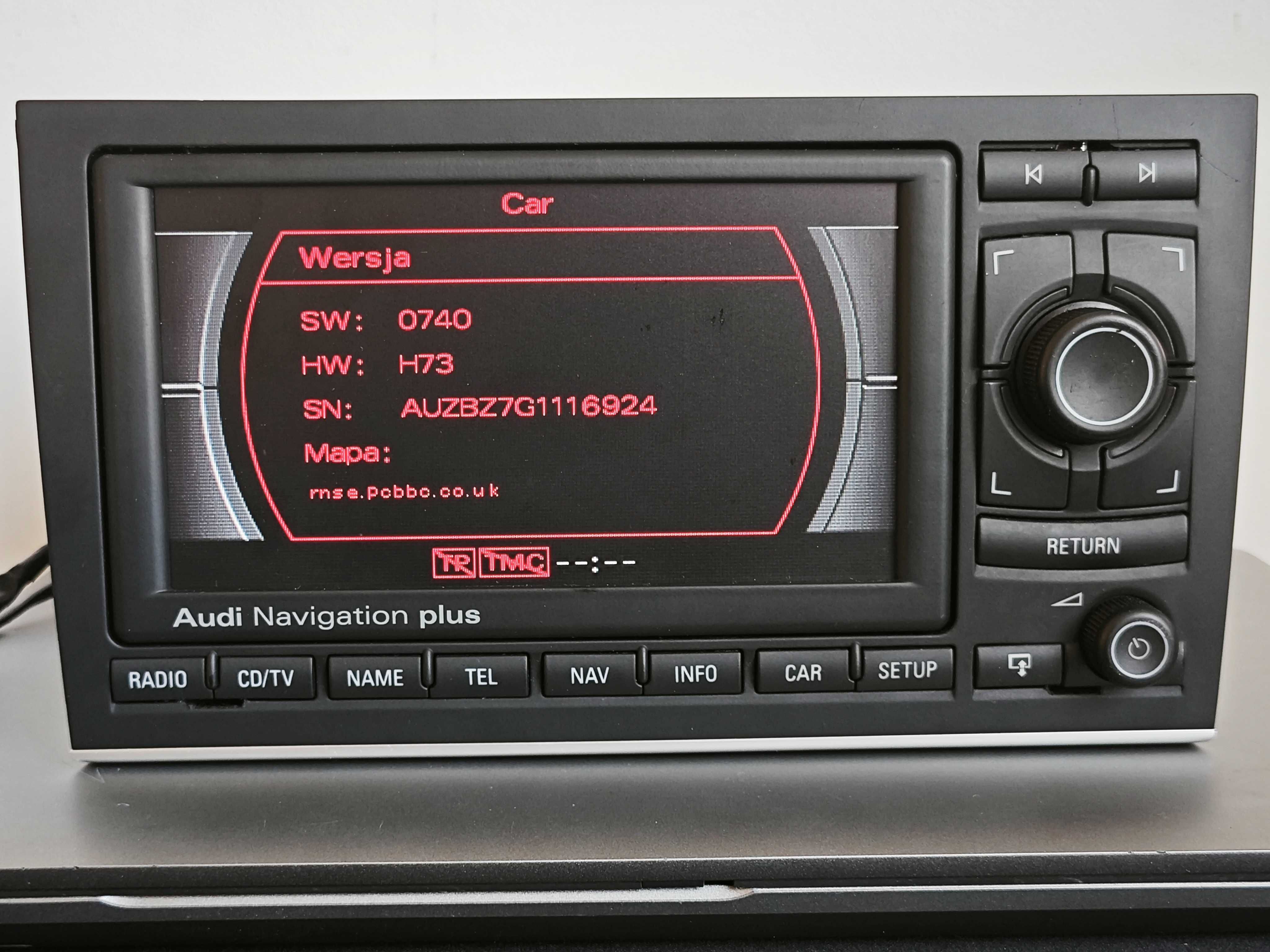Radio nawigację RNS-E RNSE Audi A4 B6 B7 Seata audi navigation plus na