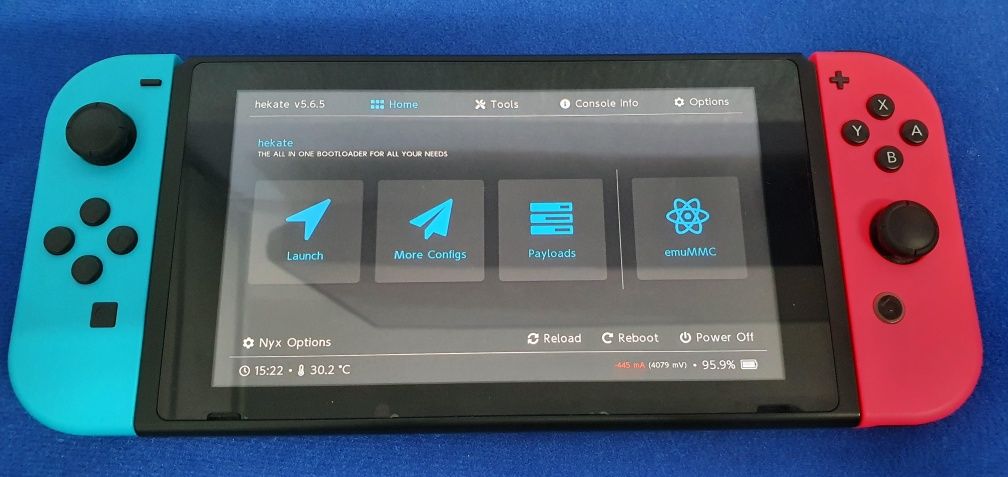 Nintendo switch V2, V1 modchip przeróbka