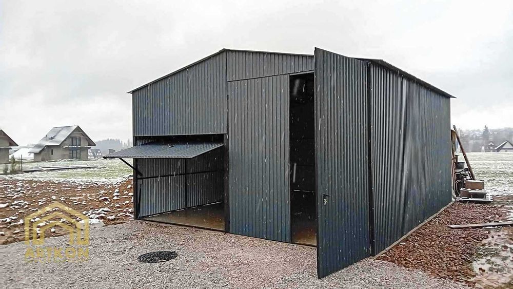 Hale stalowe Magazynowe Hala blaszana stalowa Magazyn blaszany Wiata