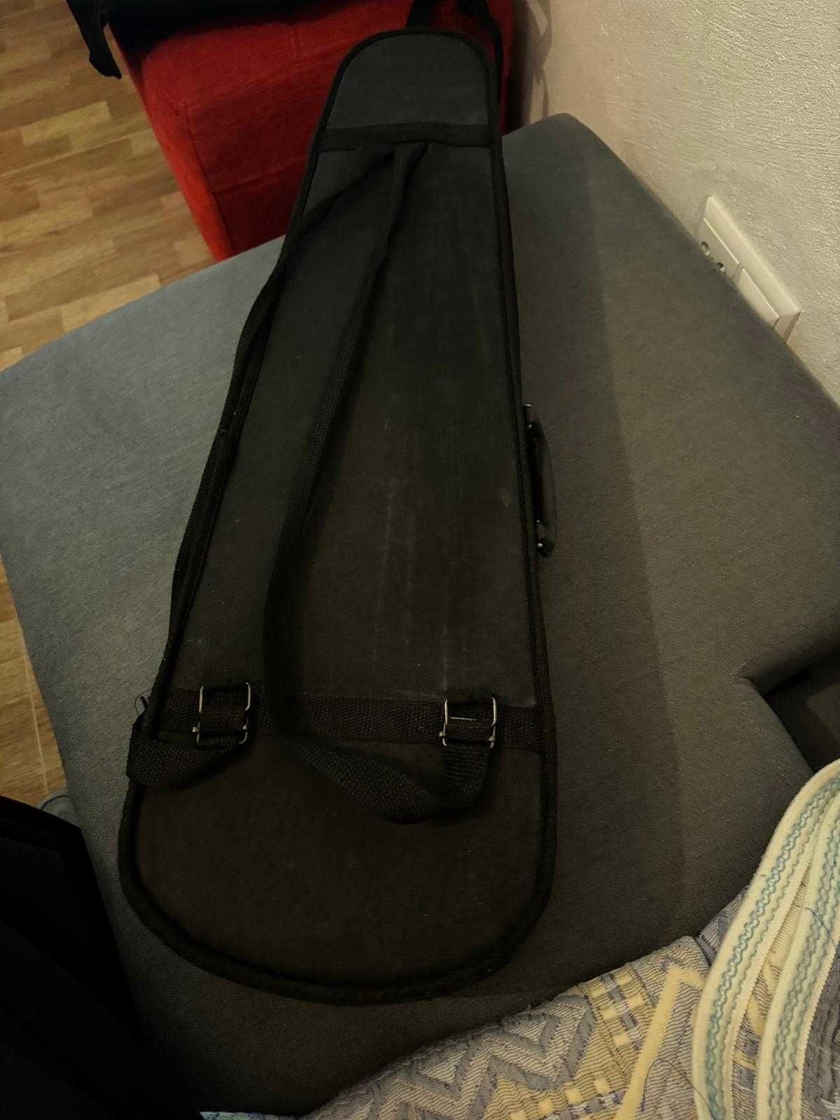 Violino (com cordas, almofada e arco) + Caixa