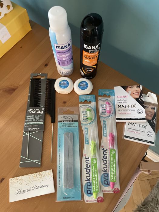 Zestaw „koszyczek ratunkowy” – nowe kosmetyki po weselu – 25 zł