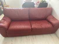 Sofa skórzana Ikea alvros 3 osobowa funkcja spania