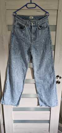 Spodnie jeans only Rozmiar 29 / 34 m 38 wzory szerokie szwedy