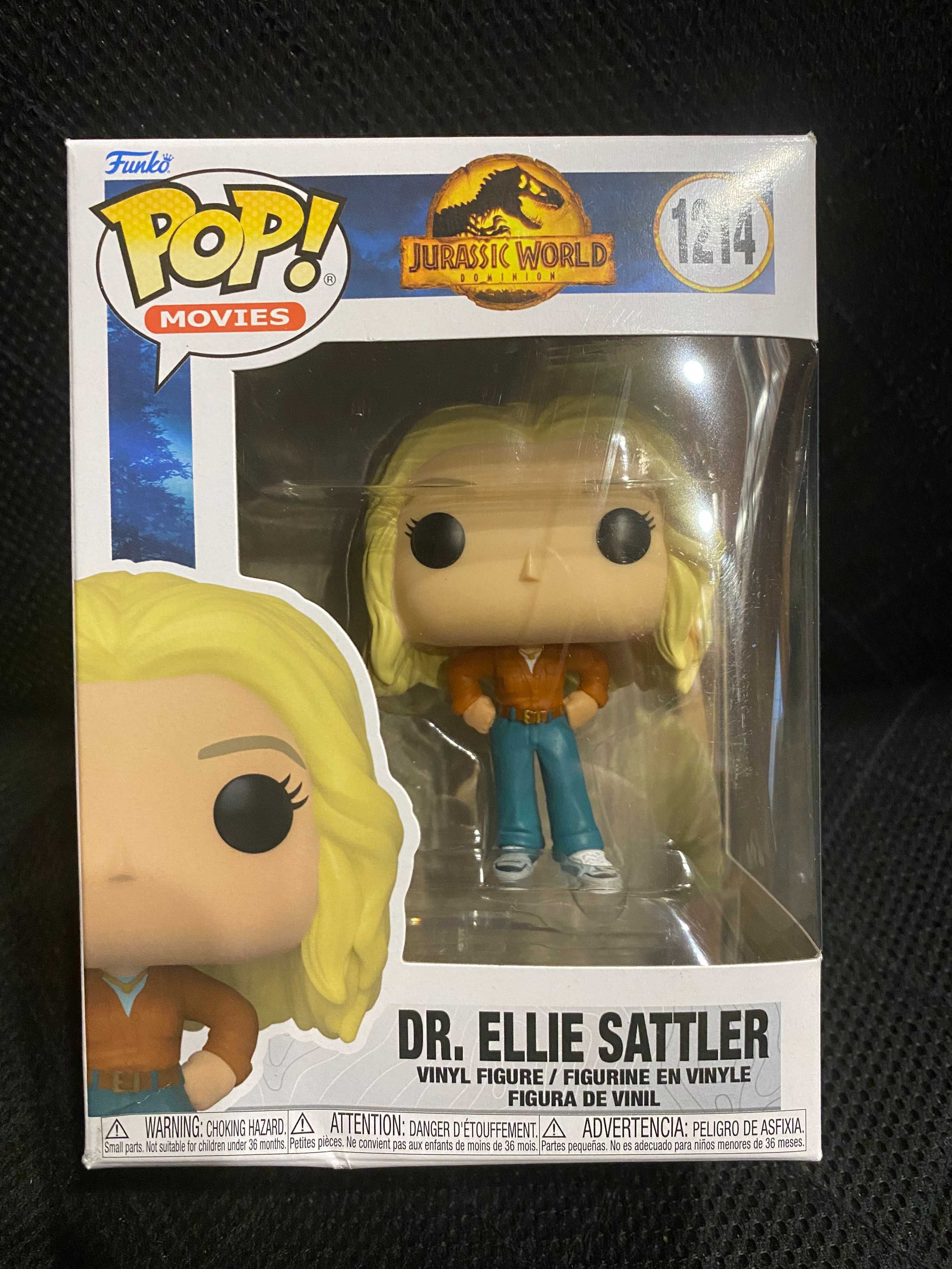 Funko Pop Movies: Dr.Ellie Sattler - Jurassic World #1214 - Novo