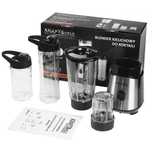 BLENDER Kielichowy do KOKTAJLI 1500W Zestaw 2 butelki KD4113