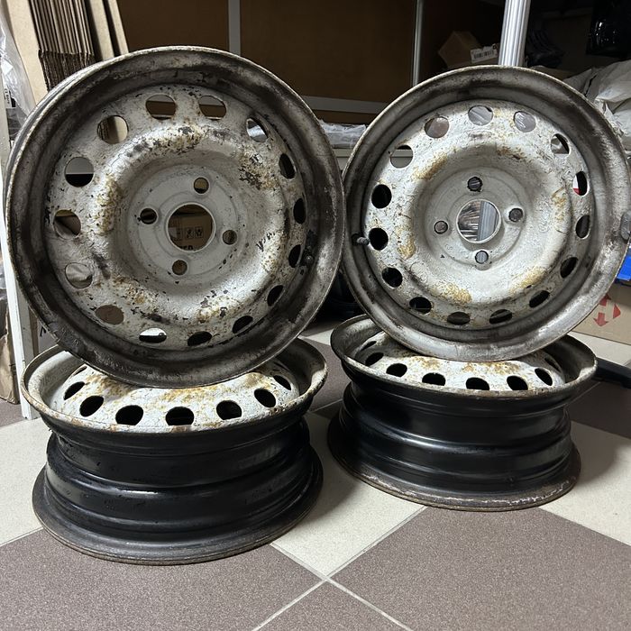 Диски R14 4x100, ET46. Стояли на Hyundai Accent 2008 (4 шт)