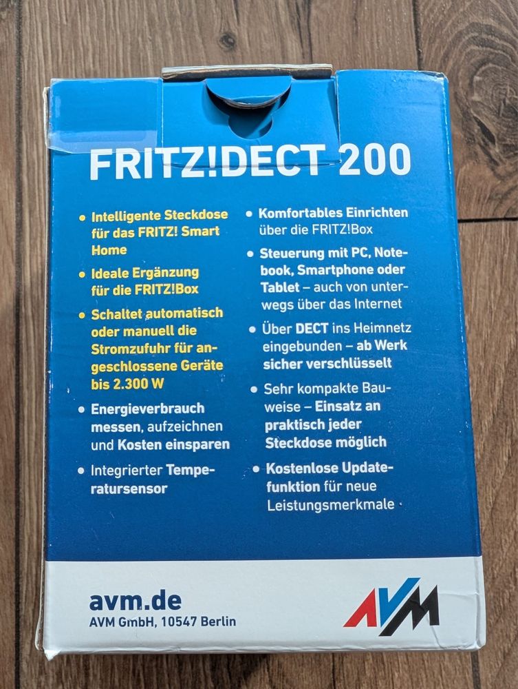 AVM FRITZ! Gniazdo inteligentne DECT 200