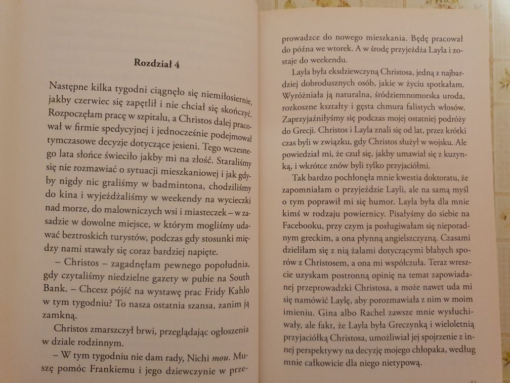 Książka pt." Przywiązana" st.bardzo dobry!