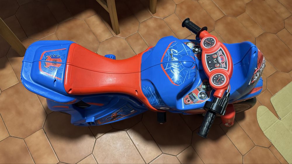 Mota eletrica Homem Aranha