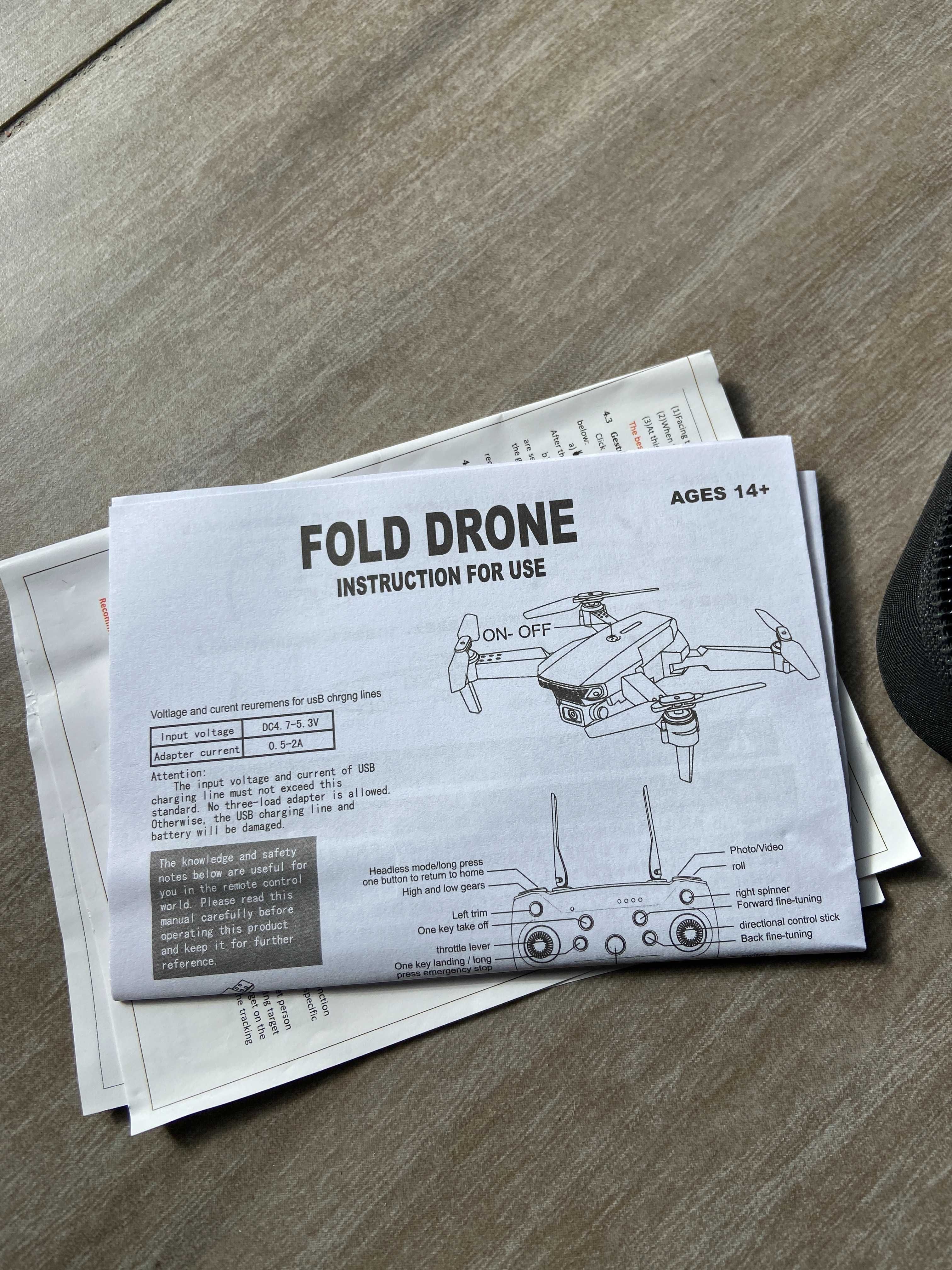 Mini Drone com Câmara + Comando + App para Telemóvel