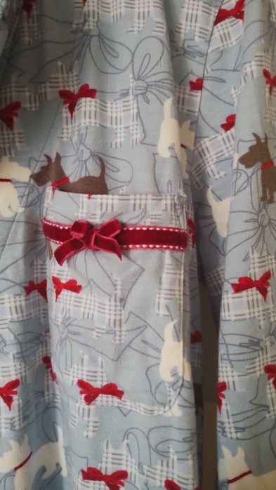 Koszula piżama nocna piękna pieski tkmaxx amerykańska elegancka