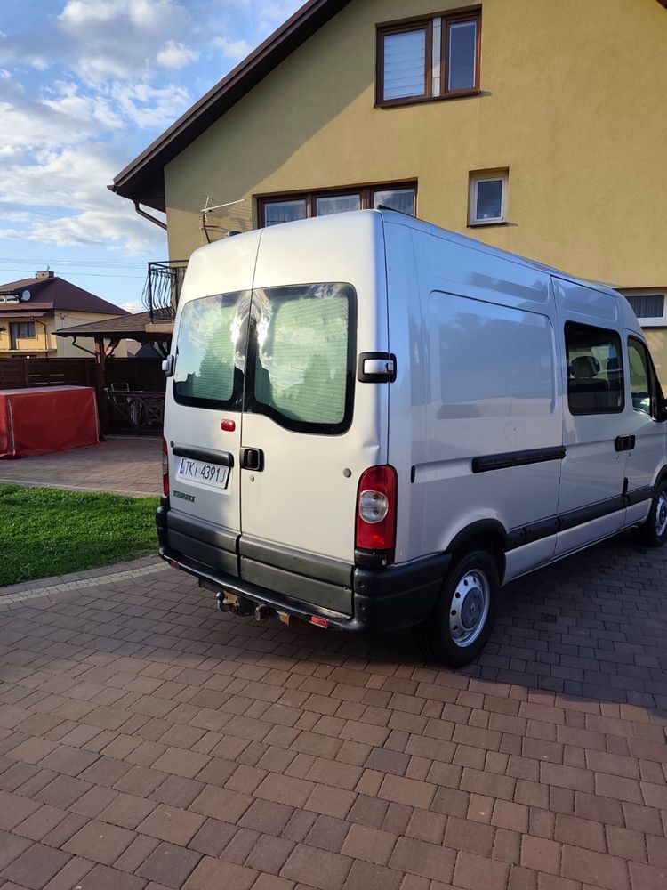 Renault master 2 2.5 100km 6-cio osobowy