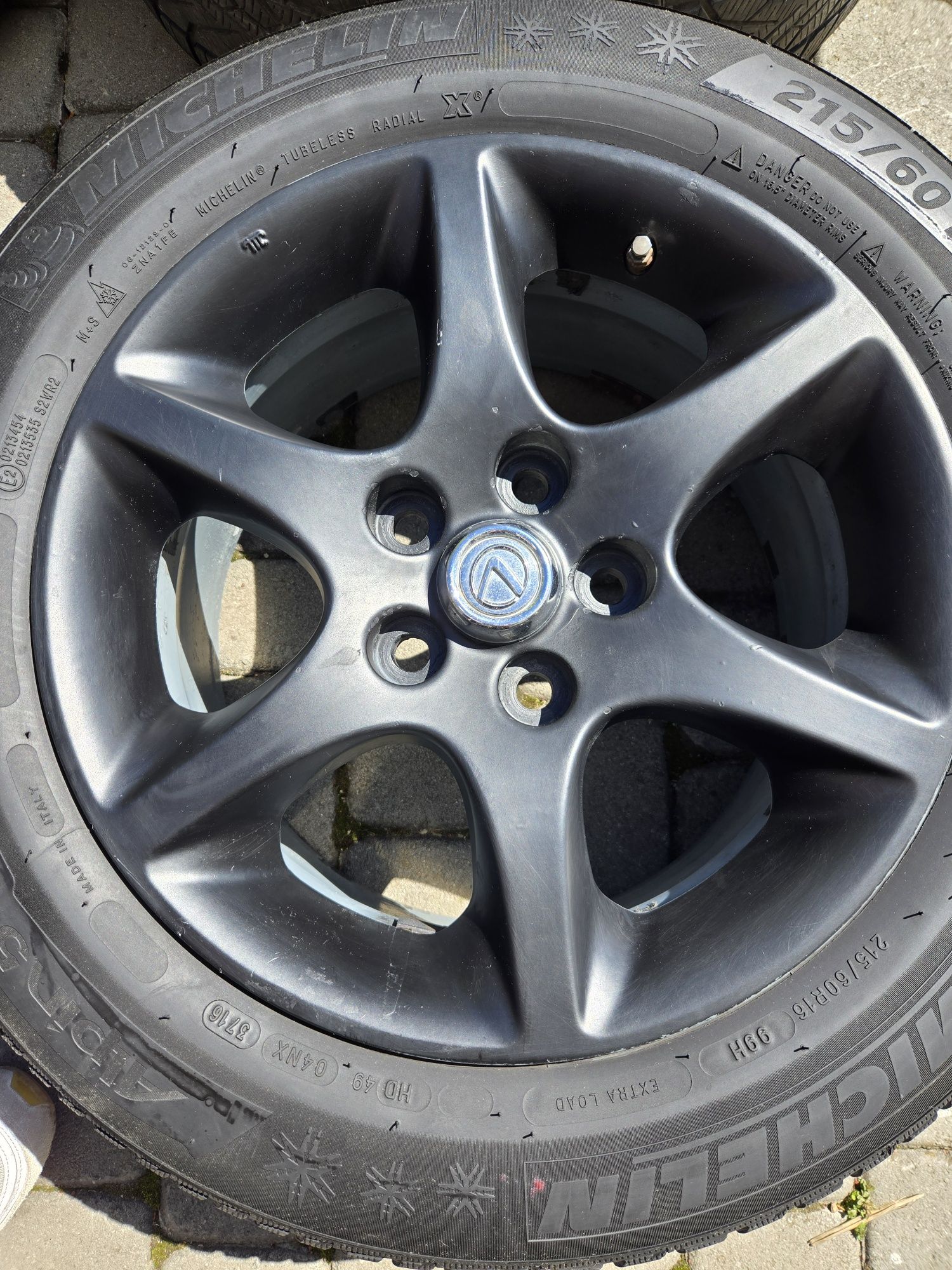Комплект коліс 215/60 R16. Диски R16
5/114.3, lexus, Toyota Et50