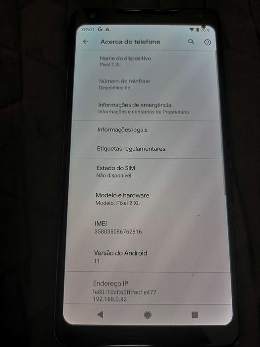 Google Pixel 2XL 4GB/64GB_Desbloqueado