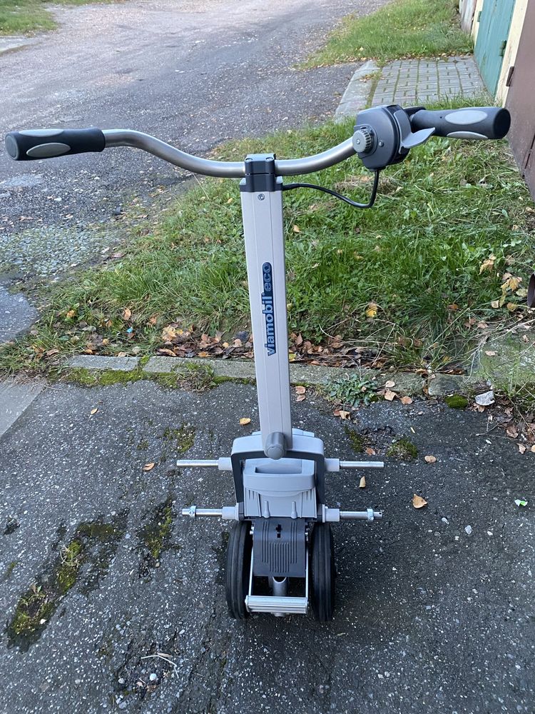Przystawka do wozka inwalickiego elektryczna
