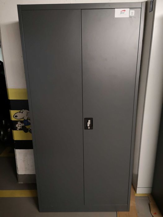 Szafa metalowa BHP garażowa biurowa na dokumenty do garażu,  pancerna