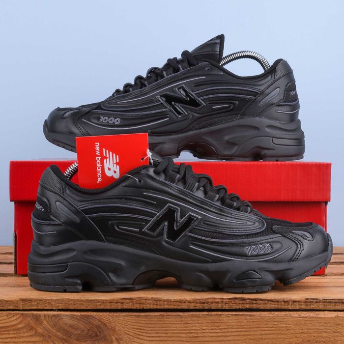 (1963) Кросівки New Balance 1000 повністю чорні (41-45) нб