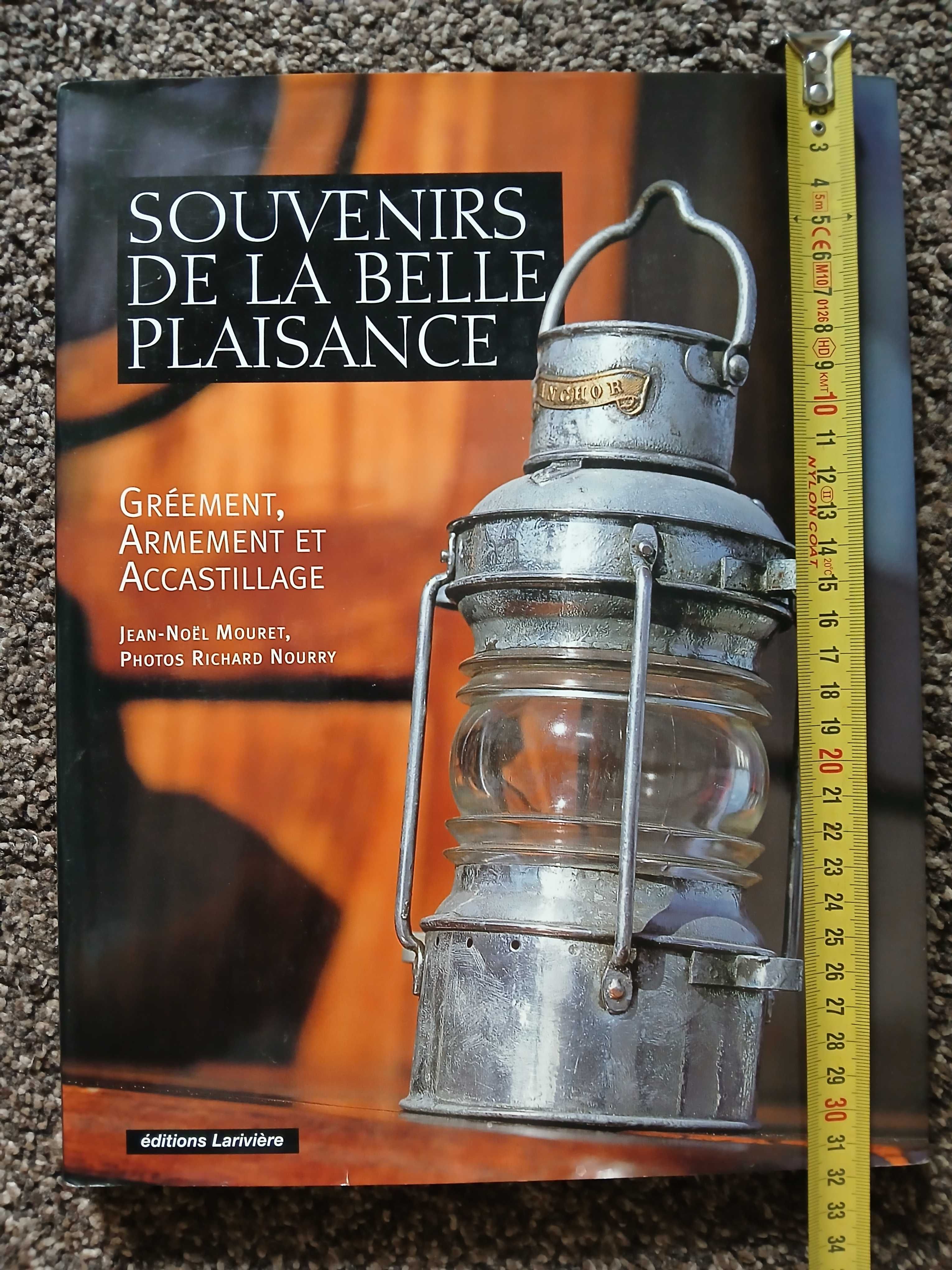 Barcos - aparelhamento - Livro "Souvenirs de la Belle Plaisance"