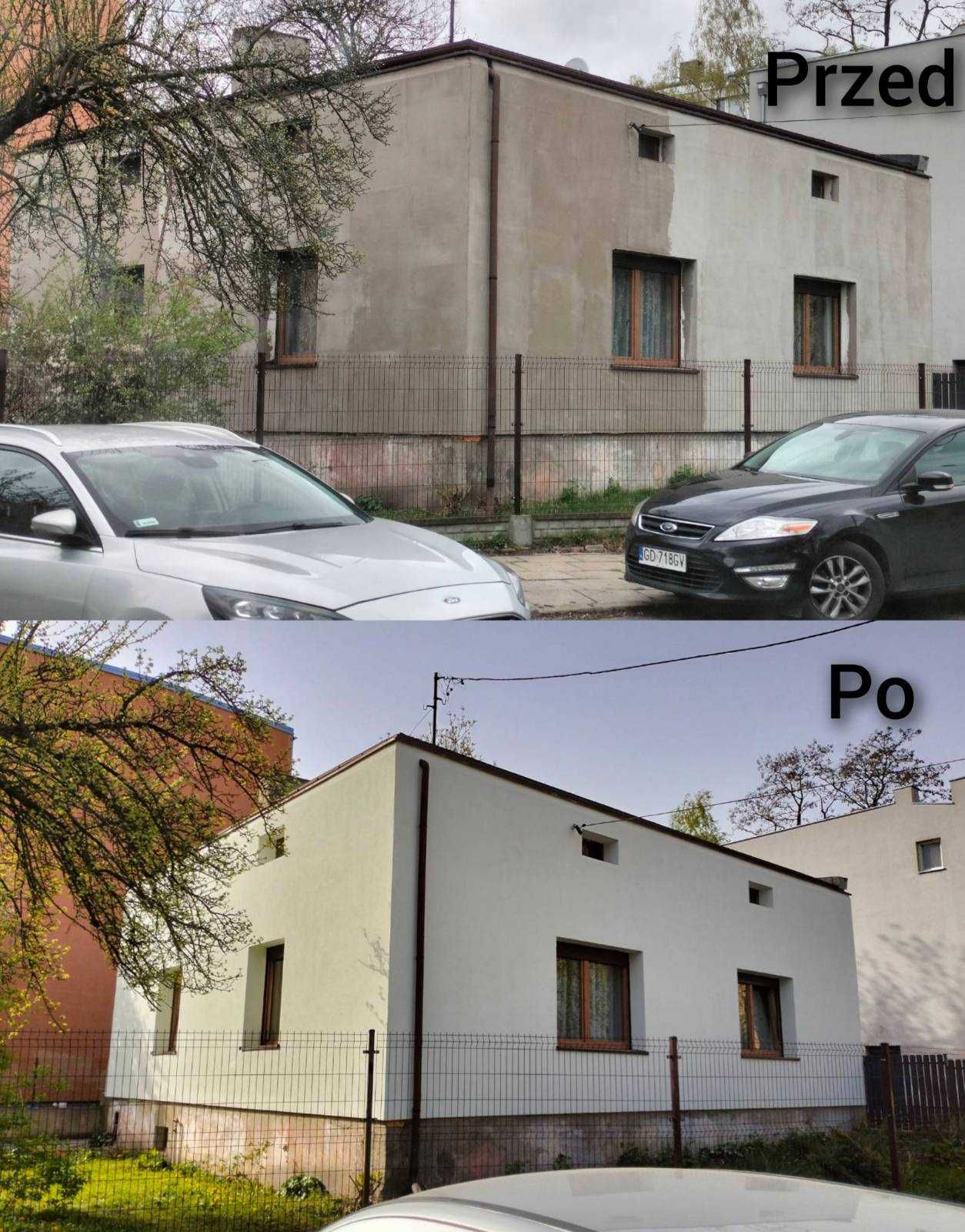 Ocieplenie domu #malowanie elewacji #docieplenie wełną #tynkowanie itp
