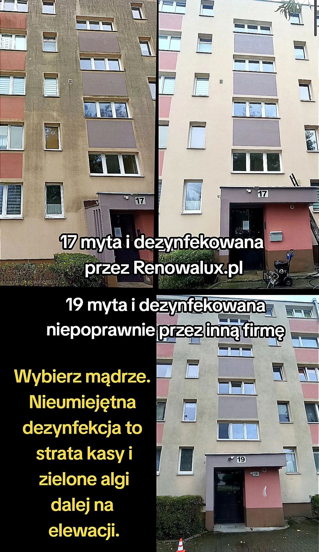 Mycie kostki - mycie dachów - mycie elewacji - malowanie dachów