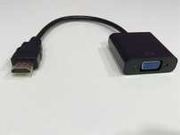 Konwerter Przejściówka HDMI na VGA Full HD - Monitor -Konsola -Laptop