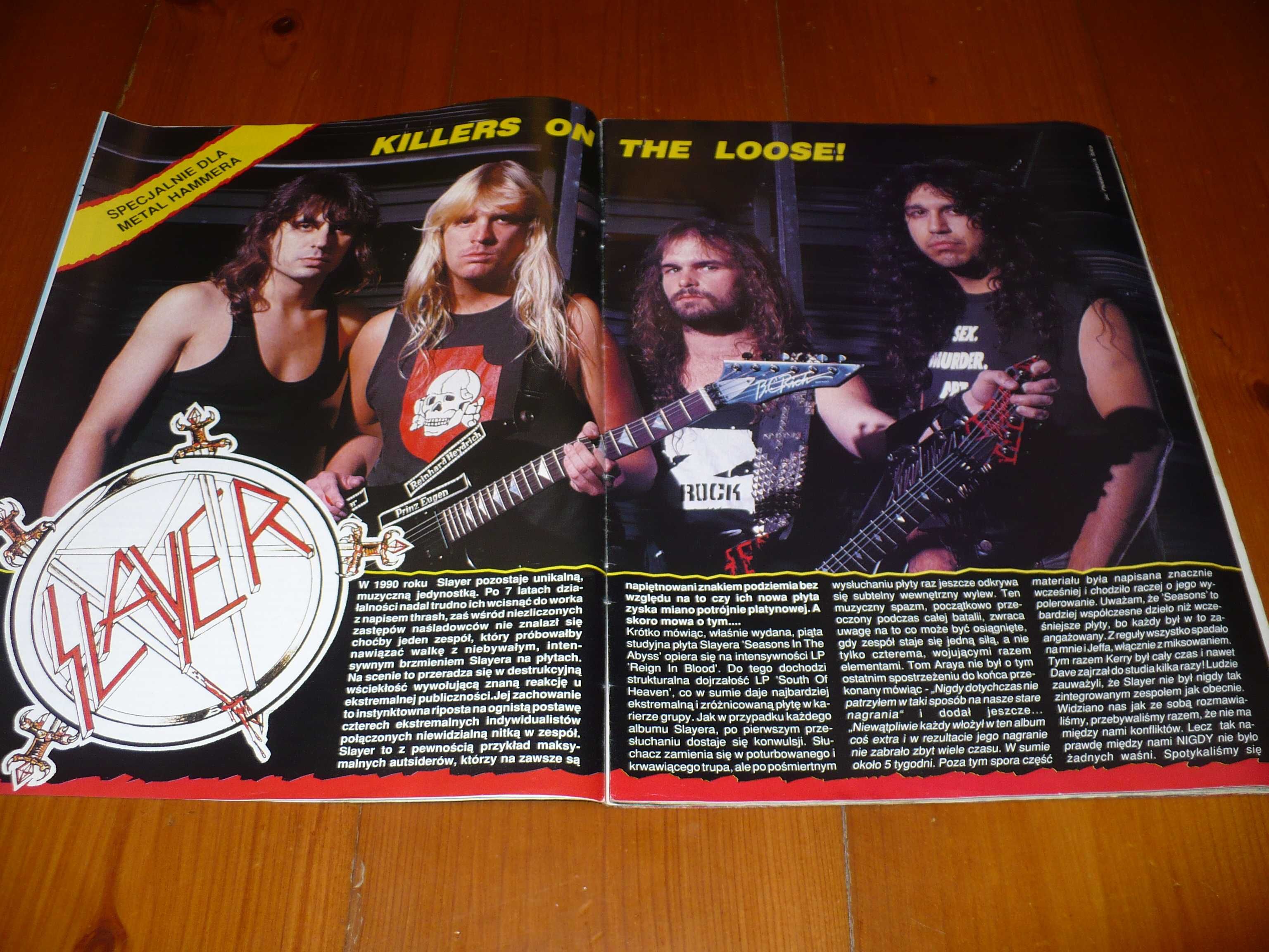 METAL HAMMER PIERWSZY NUMER '90 Obecnie Jedyny W Polsce Na Sprzedaż !!