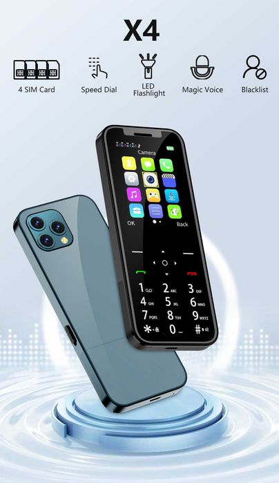 Telefon na 4 karty SIM - Servo X4