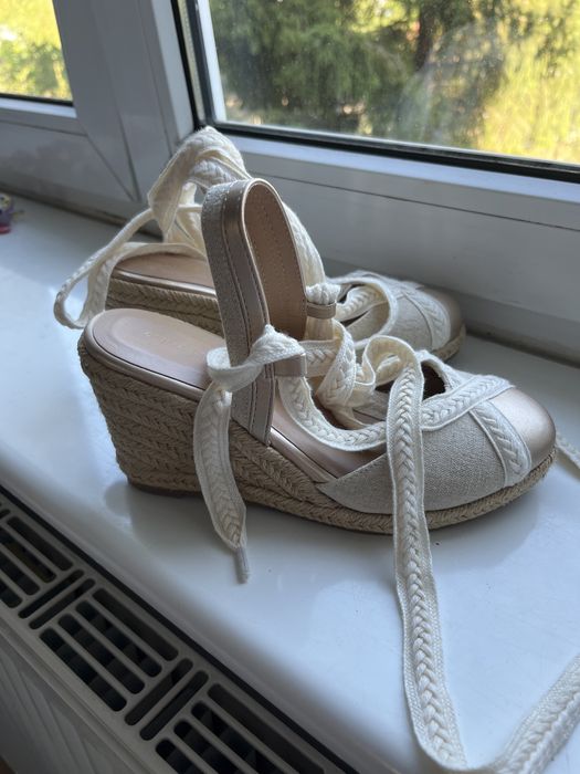 Espadryle 35 ze sznurkami