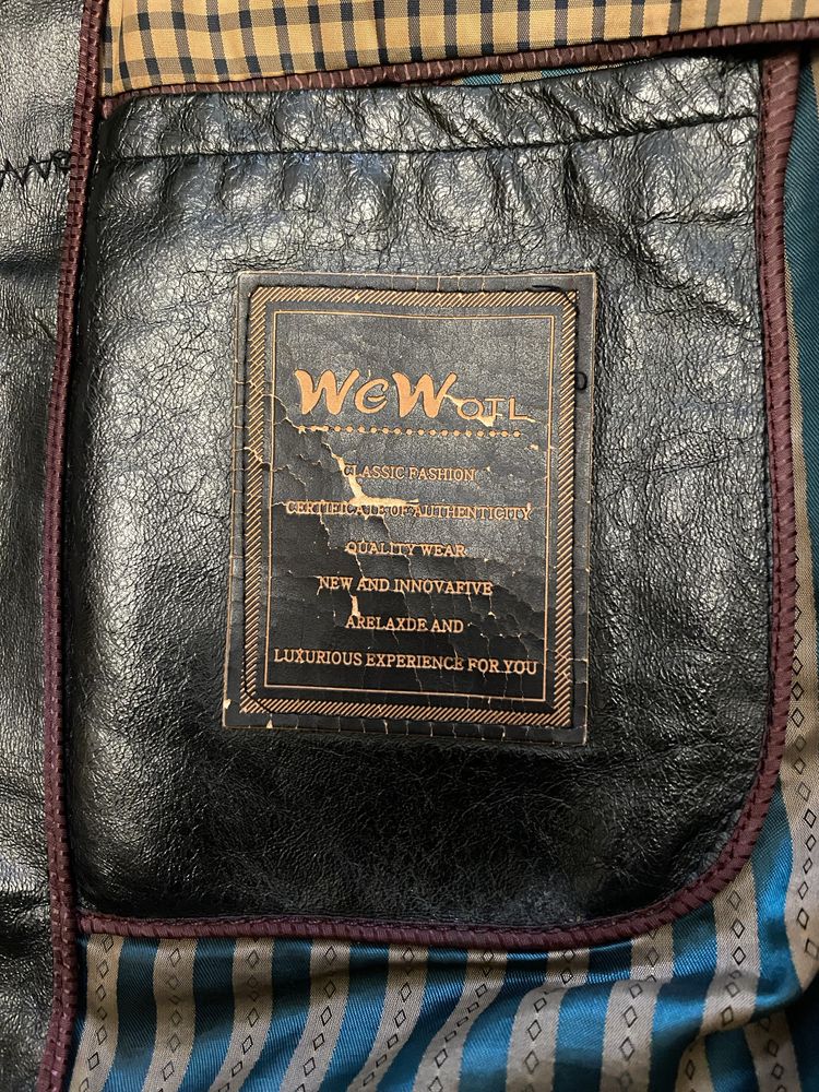 Куртка шкіряна WeWotl