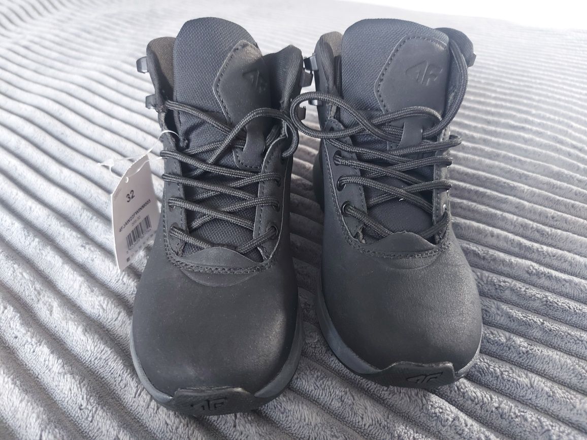 Nowe buty zimowe chłopięce, trzewiki, kozaki 4f rozmiar 32