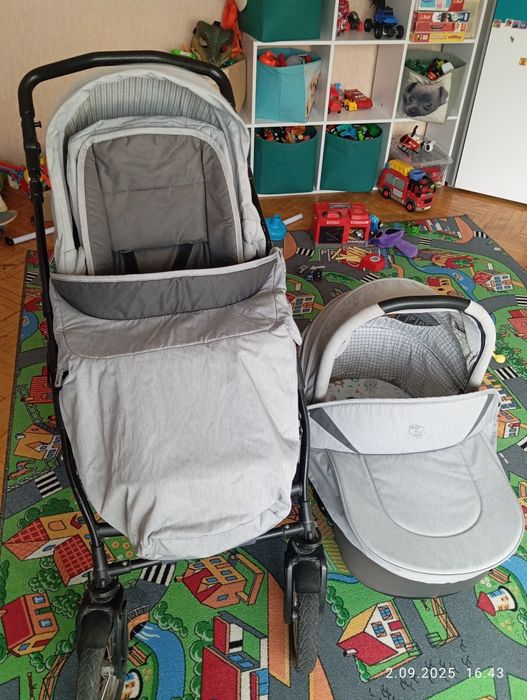 Wózek spacerowy 2w1
