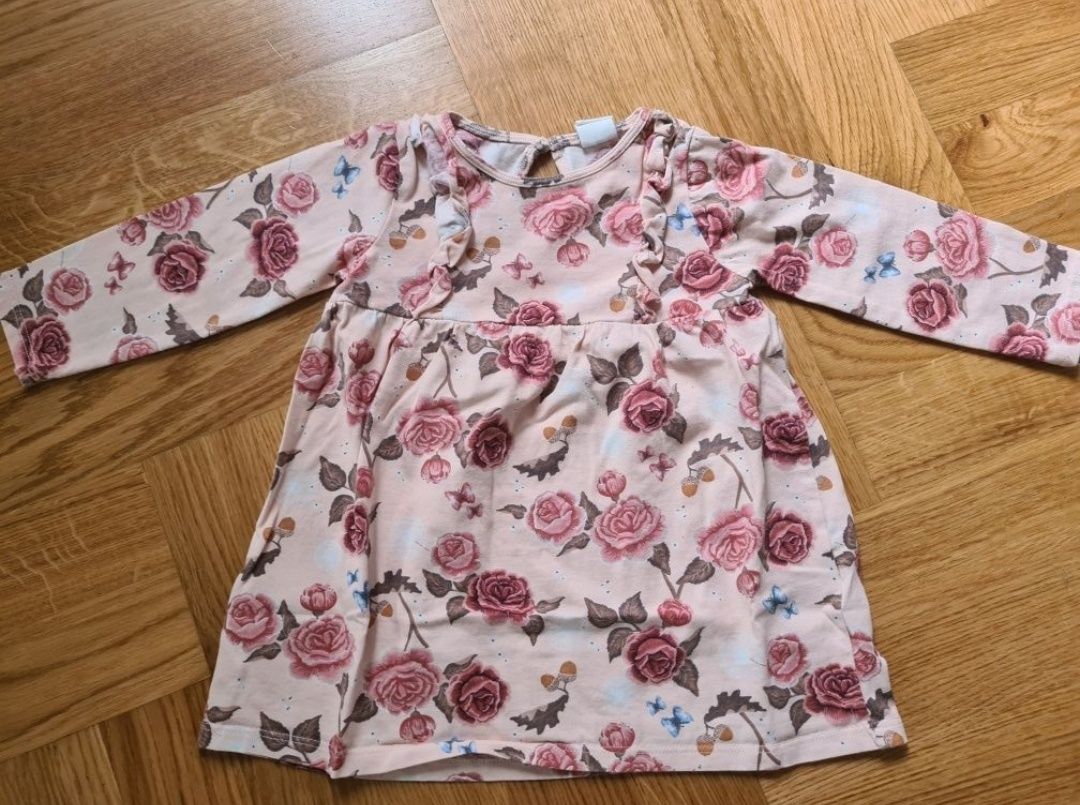 Sukienka dziewczęca rozm. 80 H&M