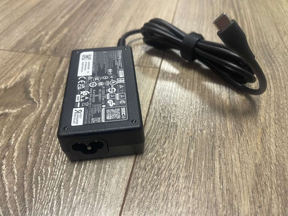 Блок живлення Type-C USB-C 65W для HP, Dell, Lenovo, Acer, Asus...
