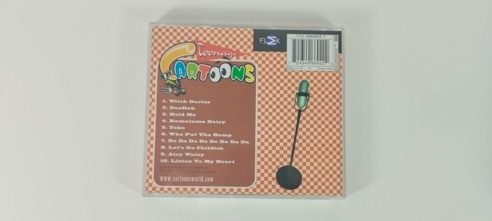 CD Cartoons Toonage Compilação