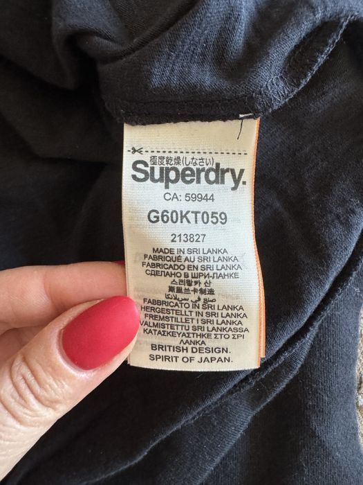 Лонгслів кофта з довгим рукавом superdry нова L