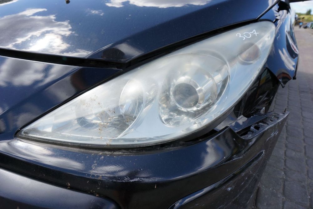 LAMPA PRZEDNIA LEWA 307 LIFT  PEUGEOT 2005-2007