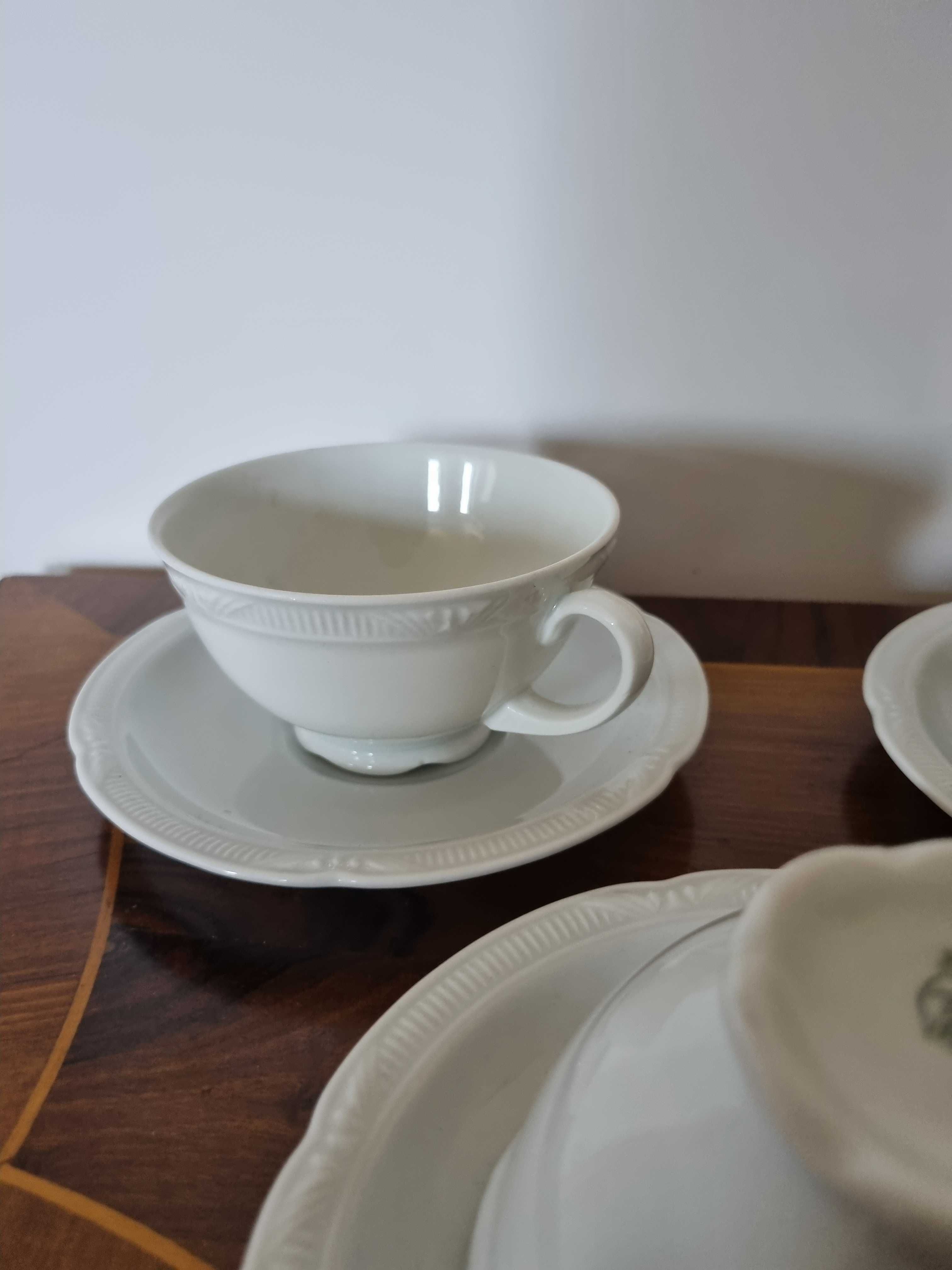 Komlpet trzech Eleganckich Porcelanowych Filżanek Zeh Scherzer Bavaria