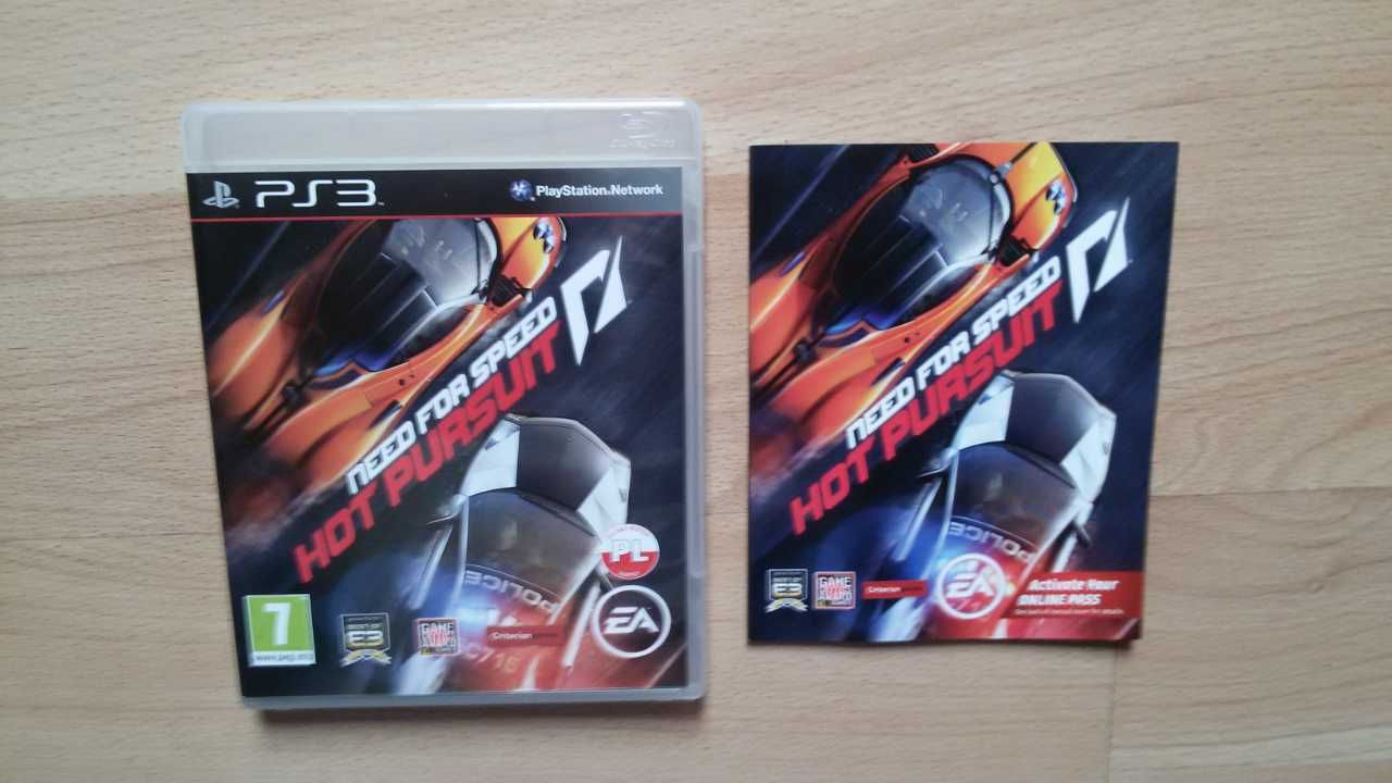 NEED FOR SPEED Hot Pursuit PS3 PL Komplet Extra Stan